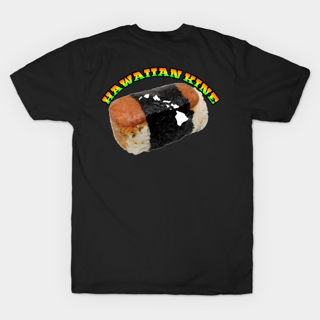 Hawaii Hawaiian t-shirt designs musubi by Coreoceanart